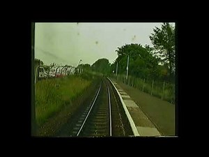 Class 156 cab ride Kilmarnock to Glasgow Central
