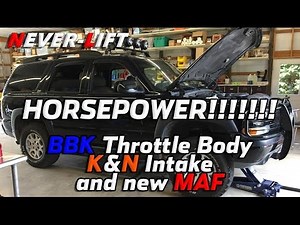 K&N Intake and BBK Throttle Body install