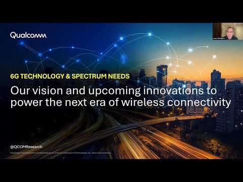 Webinar: 6G spectrum - Vision, global perspectives and innovations - 121824