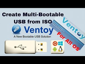 [How to] Create Multi Bootable USB from ISO | Ventoy | Ubuntu 20.04 | Very Easy(2021)