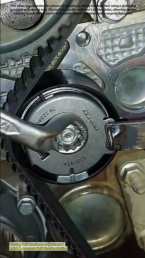 Timing Belt Tensioner Adjustment | Quick & Accurate Belt Tension Setting