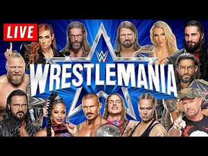 🔴 WWE Wrestlemania 38 Live Stream Day 1 - Full Show Watch Along Reactions