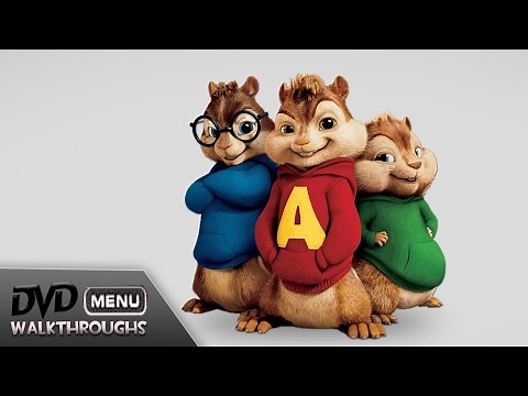 Alvin and the Chipmunks (2007, 08) DvD Menu Walkthrough