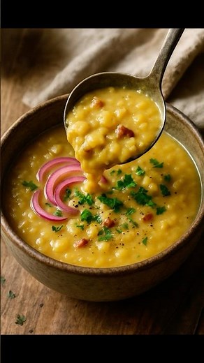 Yellow split pea soup #cookbookrecipes