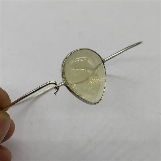 Lemon Quartz Bangle , Natural Lemon Quartz .925 Sterling Silver Bangle, Beautiful Bangle for Her , Bangle for Gift - Etsy