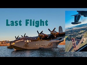 Philippine Mars giant seaplane last flight from Canada to Air Museum Tucson USA