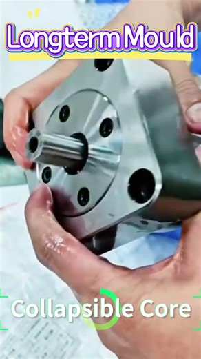 As shown in the video, each element of the collapsible core reflects deliberate engineering. #mold