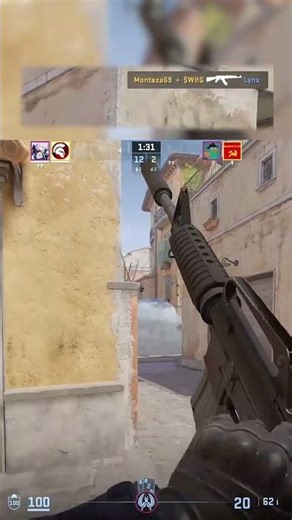 They lied about knifing mid (CS 2) #counterstrike2gameplay #counterstrike2clips #counterstrike2