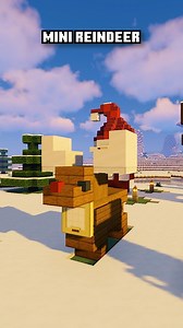 MINI REINDEER 🦌✨ Small build = Big festive energy! ❄️❤️ . . . #minecraftbuilds #miniReindeer #minecraftchristmas #minecraftshorts #minecraftideas #minecraftdesign #minecraftwinter #christmascraft #mcpebuilds #minecraftcreative #minecraftcommunity #minecraftreels #gamereels #trendingreels #viralreels #hobberbot | Hobber BOT