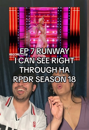 i can see right through ha runway live from the drag her viewing party rupauls drag race season 18 @kevbino @cfinity #dragrace #rupaulsdragrace #rpdr