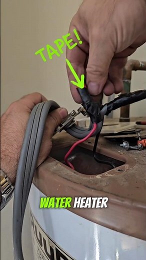 How to hard wire a water heater with a cord and plug. Simon Electric