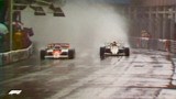 Classic Overtake: Senna charges past Lauda in the rain