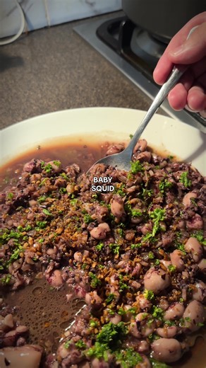 Delicious Baby Squid Recipe - Easy Pulutan and Ulam Idea!