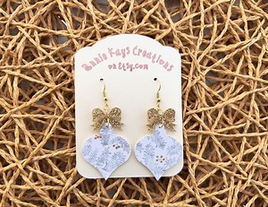 Holiday Earrings, Christmas, New Year's, Ornament Shaped, Stocking Stuffer - Etsy