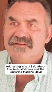 Setting the record straight on an old video of me resurfacing badmouthing Mark Kerr, The Rock and The Smashing Machine movie. @markkerrtsm @therock @basruttenmma @thesmashingmachinemovie | Don Frye
