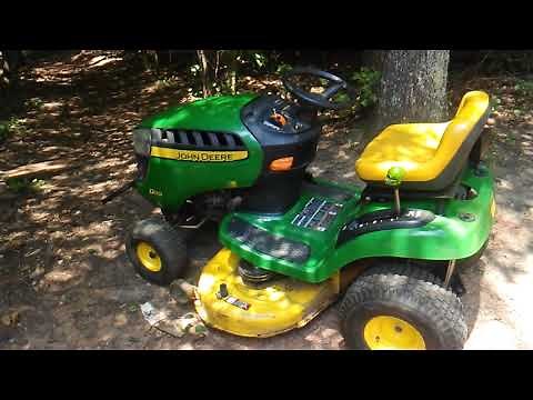 2014 john deere D110 review