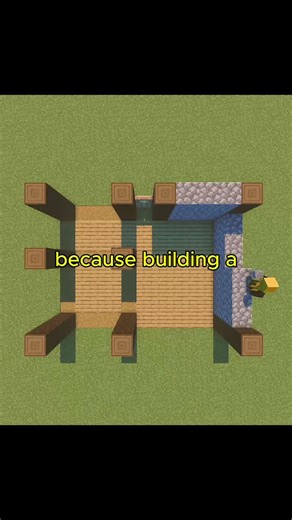 Minecraft house tutorial #minecraft #roblox