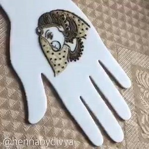 7.8K views · 209 reactions | HOW TO: Bride portrait  I've had this filmed for a while and it somehow got lost in my other photos/videos. I suddenly remembered today because I did a portrait at a workshop and someone asked if they could film me doing it! I'll do more variations of the bride but here's one for now. Enjoy & let me know what you think!  | Henna by Divya | Facebook