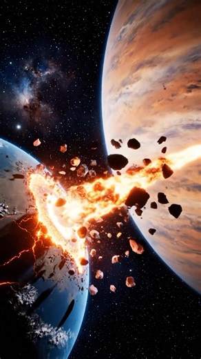 Is it possible for one planet to destroy another? Yes — under the right conditions, gravity, mass, and velocity can lead to a collision where one body is shattered, absorbed, or completely reformed. Destruction in space isn’t instant chaos, but a slow, unavoidable outcome of physics. #Earthimpacts #fblifestyle #resilience #novascotia #ontario #lessonslearned #memories #futureplans #travelexperiences #god #healing # #strangerthings | Earth Impacts