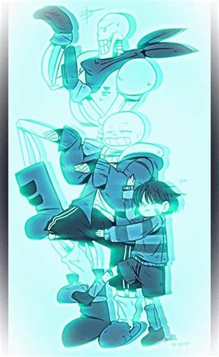 SANS AND PAPURUS #sans #papyrus #undertale #awsome #music #edit #fanart #cool #frisk