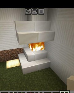 Minecraft Fireplace Build Tutorial🔥