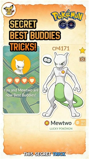 This SECRET TRICK will get you BEST buddies FAST in Pokémon GO!
