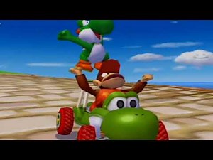 Mario Kart: Double Dash!! - 100cc VS. Mode | All 16 Race Tracks (2 Players)