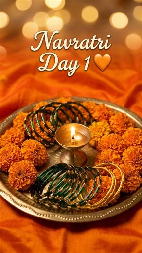 let’s begin with ORANGE! 🧡🌼HAPPY NAVRATRI🙏 #shorts #ytshorts #shortsfeed #navratri