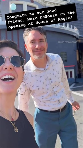 We feel the love on grand opening day at the House of Magic! | Smoke & Mirrors Theater