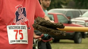Cow pies fly at wacky Wisconsin festival