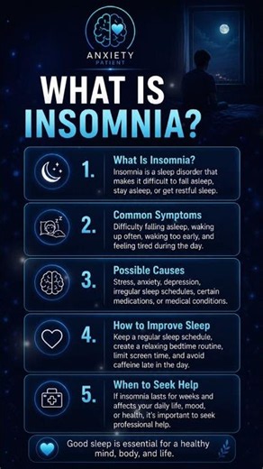 What Is Insomnia? 😴 Causes, Symptoms & How to Sleep Better Naturally
