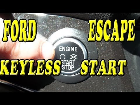Ford Escape Keyless Start Demonstration - Smart Start