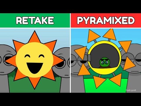 SPRUNKI SPRUNKBODS PYRAMIXED VS RETAKE UPDATED | NEW MODS #sprunki #video #incredibox