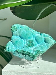 VIBRANT Large Botryoidal Chrysocolla & Malachite Raw Specimen A, Malacholla Specimen, Rocks, Minerals, Natural Stone, High Quality Gemstone - Etsy