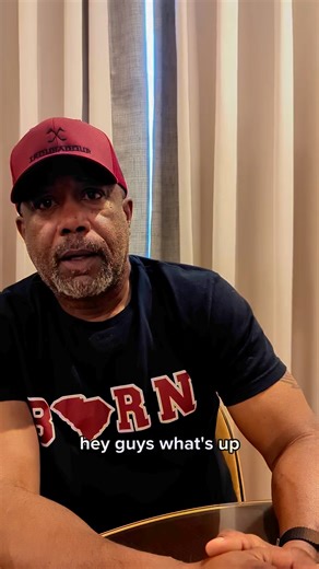 Third times the charm, right? | Darius Rucker