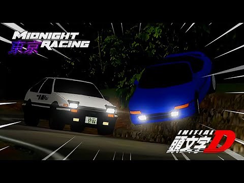 Irohazaka Jump (Initial D Style) - Midnight Racing: Tokyo (Roblox)