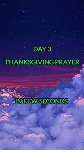 Thanksgiving prayer challenge || Thank you God for protection #thankyougod #thanksgivingprayer