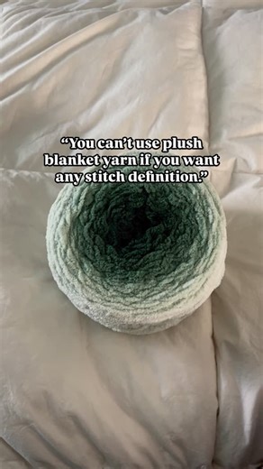 Laura Fisher | Crochet inspo & patterns | Myth: Plush blanket yarn = no stitch definition I spent weeks hunting for a stitch that could stand out in plush, marshmallow-soft yarn,... | Instagram