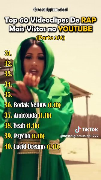 Top 60 Clipes de Rap Mais Vistos no YouTube Pt3