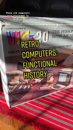 Retro Computers: Preserving and discovering the potential of old technology. #fyp #80s #tech #throwback #coding #asmr #history