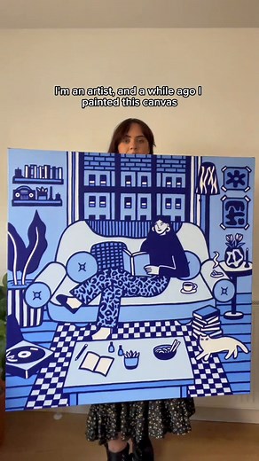 Transforming Canvas Paintings to Digital Art with Adobe