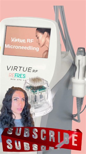 Does RF Microneedling works? #virtuerf #morpheus8 #potenza #coolpeel #skintighteing #skintreatment