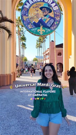 Visit Orlando on Instagram: "🎵 🌎 Universal Orlando Resort is bringing the party this spring with Universal Mardi Gras! 🎉 🎷 Happening every day now through April 4, this can’t-miss celebration is packed with amazing food and drinks inspired by flavors from around the world, live performances, and the iconic Mardi Gras parade. On select dates, you can even catch world-renowned artists taking the stage. If you’re visiting Orlando this season, this is one celebration you’ll definitely want to ad