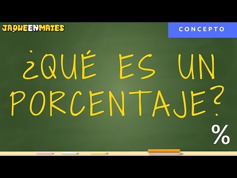 ¿Qué es un porcentaje?