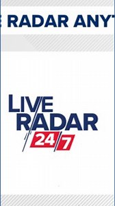 Track weather anytime with our 24/7 live radar on our 6  app