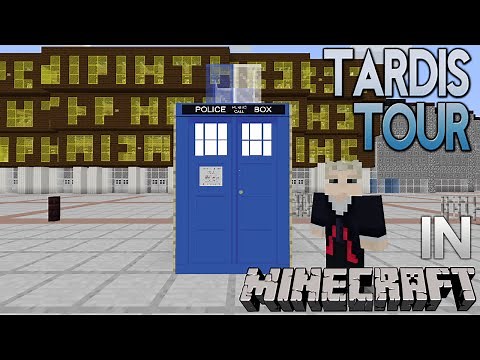 Minecraft Doctor Who TARDIS: 11th Doctor's Console Room