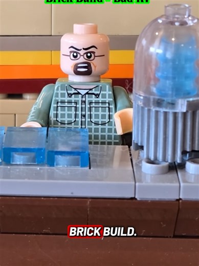 Creative Brick Build of Breaking Bad RV