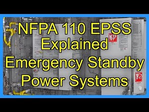 NFPA 110 EPSS Explained Emergency Standby Power Systems
