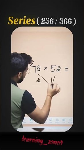 Maths Short trick series ( 236 / 366 ) ✅...#tranding #tricks #math #genius #important #toper #shorts