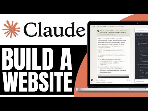 How To Use Claude AI To Build A Website 2025